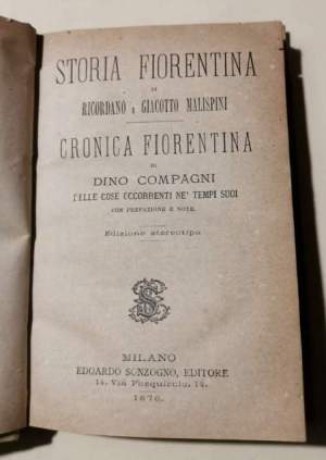 Storia Fiorentina - Cronica Fiorentina