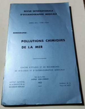 Pollutions chimiques de la mer