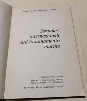 Seminari internazionali sull'inquinamento marino