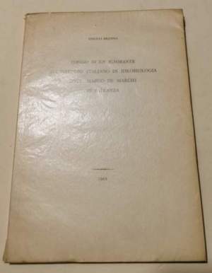 Viaggio di un ignorante all'Istituto Italiano di Idrobiologia, Dott. Marco de Marchi in Pallanza