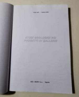 Studi geologici nei progetti di gallerie