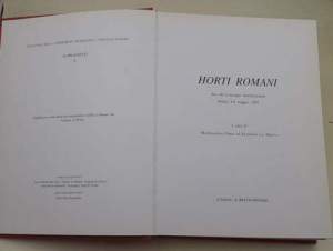 Horti romani-Atti del Convegno Internazionale- Roma 4-6 maggio 1995
