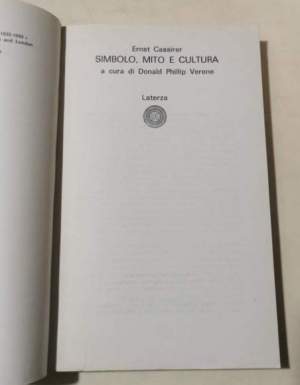 Simbolo mito e cultura