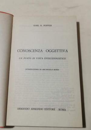 Conoscenza oggettiva da un punto di vista evoluzionistico