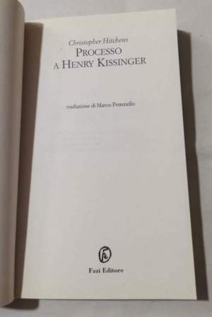 Processo a Henry Kissinger