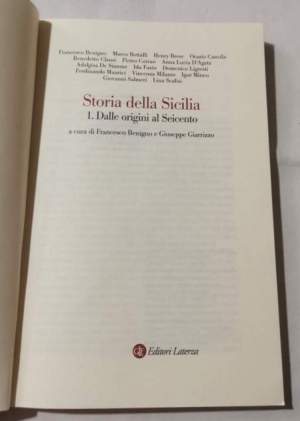 Storia della Sicilia. Dalle origini al Seicento (Vol. 1)