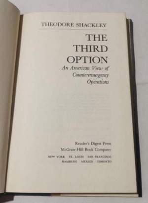 The third option - An american view of counterinsurgency operations