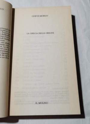 1 : La Grecia delle origini