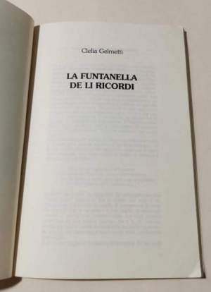 La funtanella de li ricordi