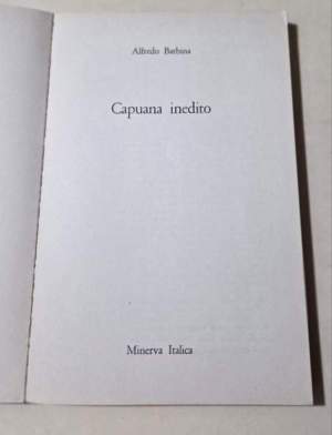 Capuana inedito