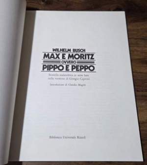 Max e Moritz ovvero Pippo e Peppo