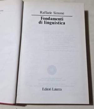 Fondamenti di linguistica