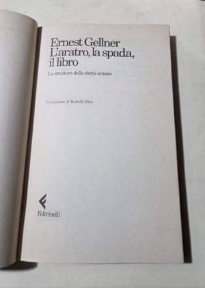 L'aratro, la spada, il libro - La struttura della storia umana