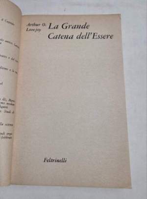 La Grande Catena dell'Essere