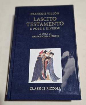 Lascito testamento e poesie diverse