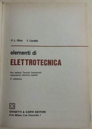 Elementi di elettrotecnica