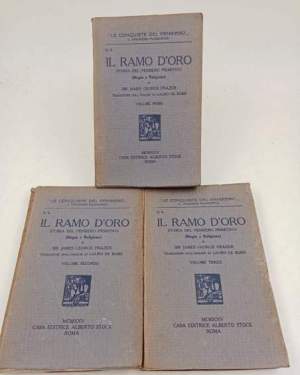Il Ramo d'Oro-Storia del pensiero primitivo(Magia e religione)- 3 voll.