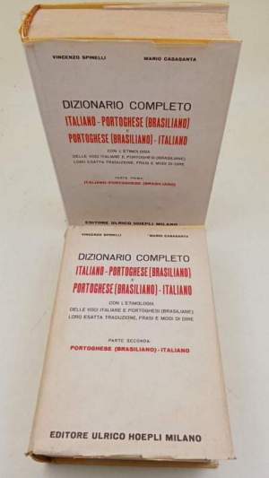 Dizionario completo Italiano-Portoghese(Brasiliano) e Portoghese(Brasiliano)- Italiano, con l'etimologia delle voci italiane e
