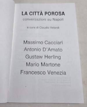 La città porosa. Conversazioni su Napoli