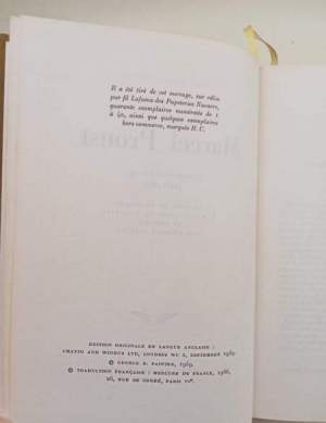 Marcel Proust- Les annees de jeunesse ( 1871- 1903)