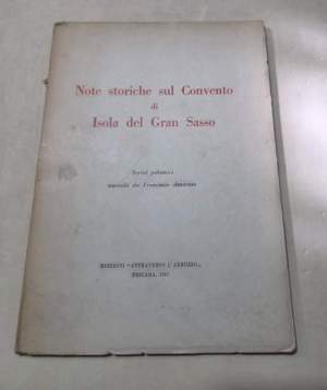 Note storiche sul Convento di Isola del Gran Sasso