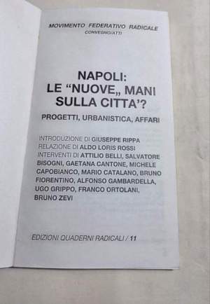 Napoli: Le nuove mani sulla citta? - Progetti, urbanistica, affari