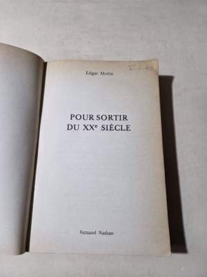 Pour sortir du vingtième siècle