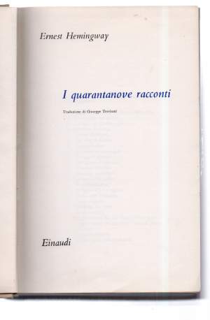 I QUARANTANOVE RACCONTI