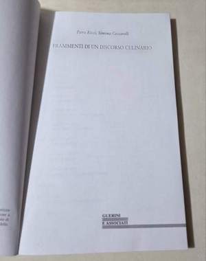 Frammenti di un discorso culinario