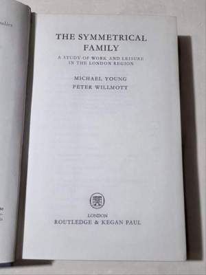 The symmetrical family - A study of work and leisure in the London Region