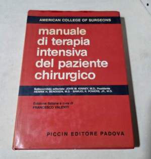 Manuale di terapia intensiva del paziente chirurgico