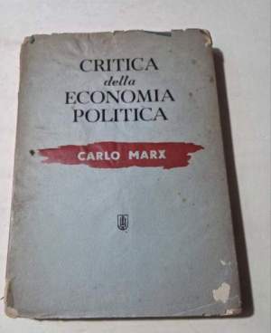 Critica della economia politica