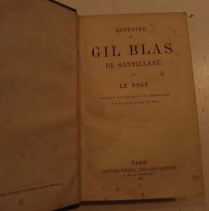 Histoire de Gil Blas De Santillane