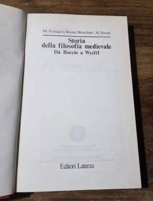 Storia della filosofia medievale