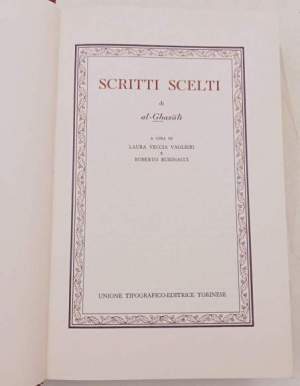 Scritti scelti di Al- Ghazali