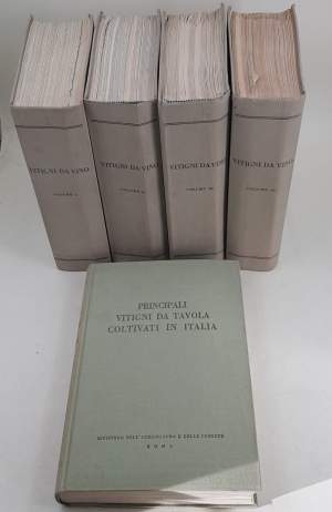 PRINCIPALI VITIGNI DA VINO COLTIVATI IN ITALIA 5 VOLL.  ( 1960 C.CA)