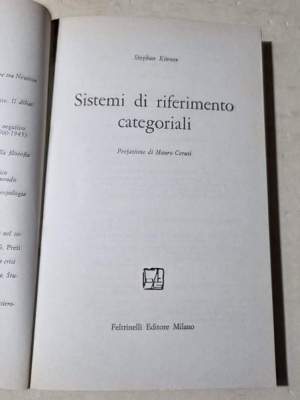 Sistemi di riferimento categoriali