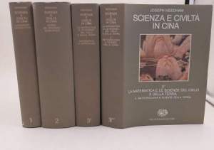 Scienza e civilta' in Cina- 3 voll. 4 tomi