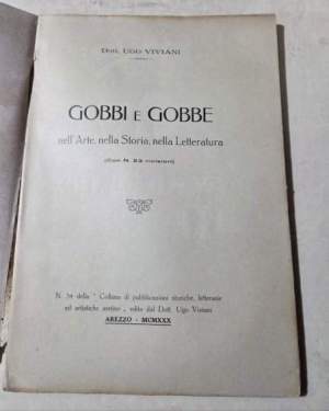 Gobbi e gobbe nell'Arte, nella Letteratura , nella Storia