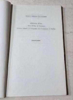 Testi dello Sivaismo