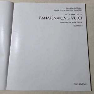 La tomba della Panatenaica di Vulci