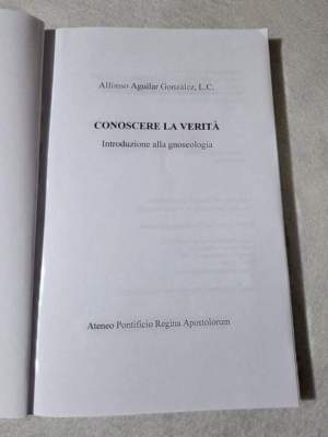 Conoscere la verita' - Introduzione alla gnoseologia