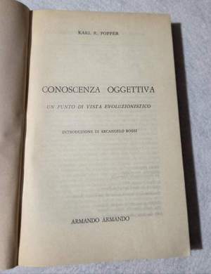 Conoscenza oggettiva - Un punto di vista evoluzionistico