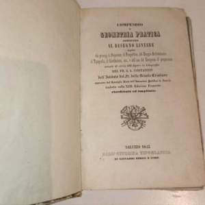 Compendio di geometria pratica applicata al disegno lineare..