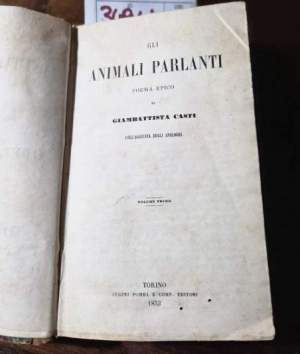Gli animali parlanti - Poema epico - 2 Voll.