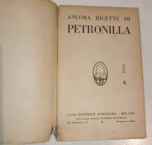 Ancora ricette di Petronilla