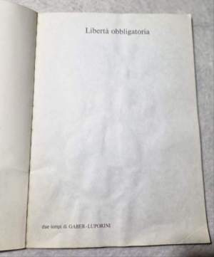 Giorgio Gaber - Liberta' obbligatoria