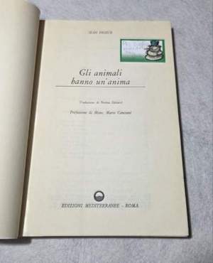 Gli animali hanno un'anima