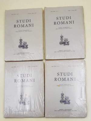 Studi Romani - Anno XXVI - Rivista trimestrale dell'Istituto di Studi Romani - 4 Voll.(1978)