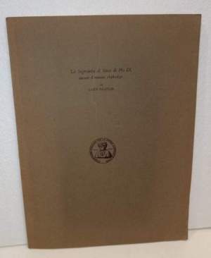 La Segreteria di Stato di Pio IX durante il triennio 1848 - 1850